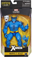 Marvel Hasbro Legends Series 6" Collectible Action Figure Beast Toy (X-Men Collection) – with Caliban Build-A-Figure Part