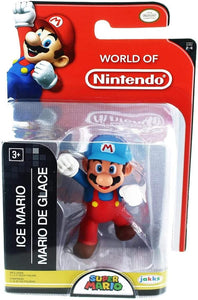 World of Nintendo Super Mario ICE MARIO 2.5" Mini Figure