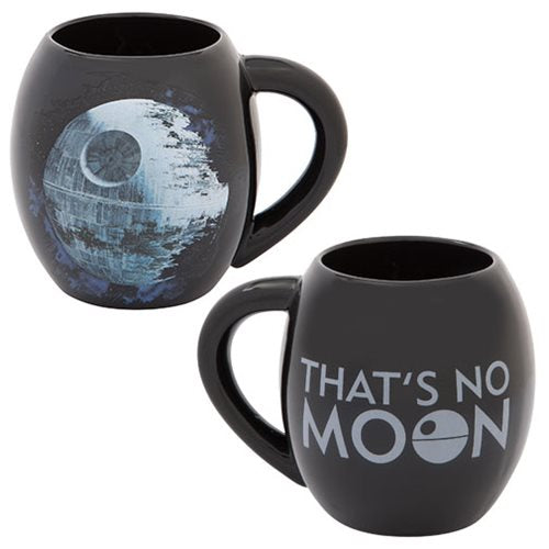 Star Wars Death Star 18 oz. Ceramic Oval Mug That's No Moon