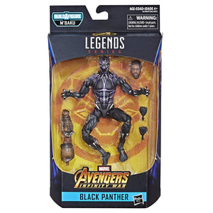 Black Panther Marvel Legends 6-Inch Vibranium Black Panther Action Figure