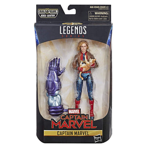 Captain Marvel Marvel Legends Series Captain Marvel in Bomber Jacket 6-Inch Action Figure