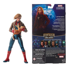 Captain Marvel Marvel Legends Series Captain Marvel in Bomber Jacket 6-Inch Action Figure