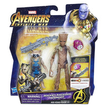 Marvel Avengers Infinity War Rocket Raccoon & Groot with Infinity Stone