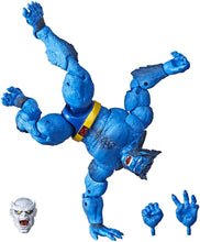 Marvel Hasbro Legends Series 6" Collectible Action Figure Beast Toy (X-Men Collection) – with Caliban Build-A-Figure Part