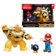 Nintendo Mario vs Bowser Diorama Set