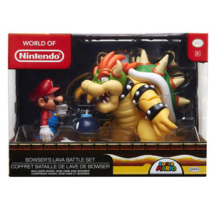 Nintendo Mario vs Bowser Diorama Set