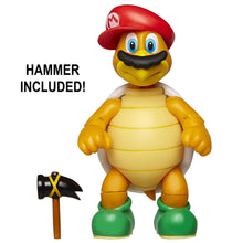Nintendo Super Mario Cappy Hammer Bro 4” Articulated Figure with Hammer