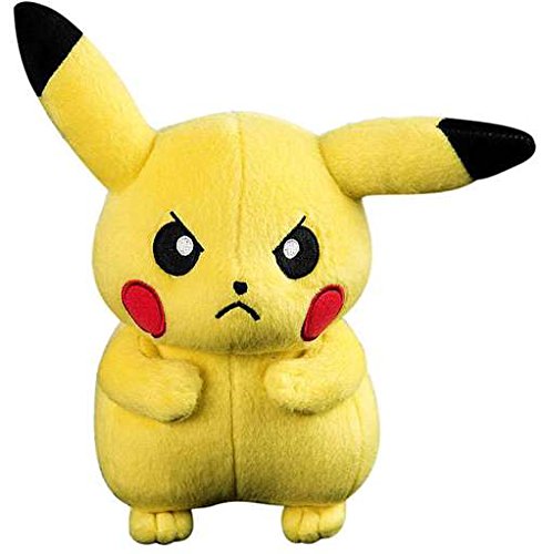 Pokemon Rare Angry Pikachu 8 inch Plush