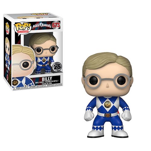 Power Rangers Blue Ranger No Helmet Pop! Vinyl Figure #673