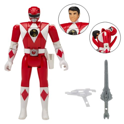 Power Rangers Legacy Red Ranger Head Morph Action Figure