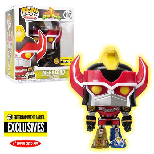 Power Rangers Megazord Glow-in-the-Dark 6-Inch Pop! Vinyl Figure