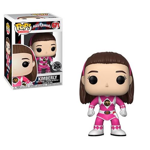 Power Rangers Pink Ranger No Helmet Pop! Vinyl Figure #671