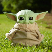 Star Wars The Child Plush Toy, 11-inch Small Yoda-like Soft Figure from The Mandalorian, Green