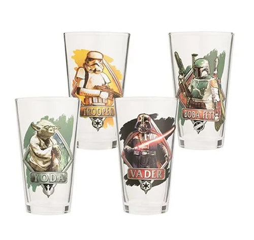 Star Wars 16 oz. Glass 4-Pack