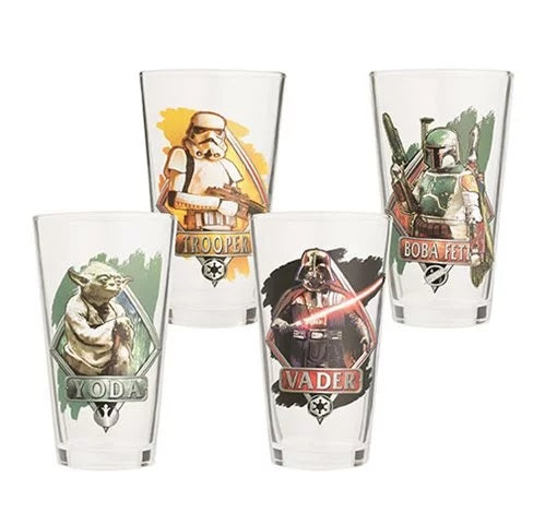 Star Wars 16 oz. Glass 4-Pack