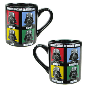 Star Wars Darth Vader Expressions 14 oz. Ceramic Mug