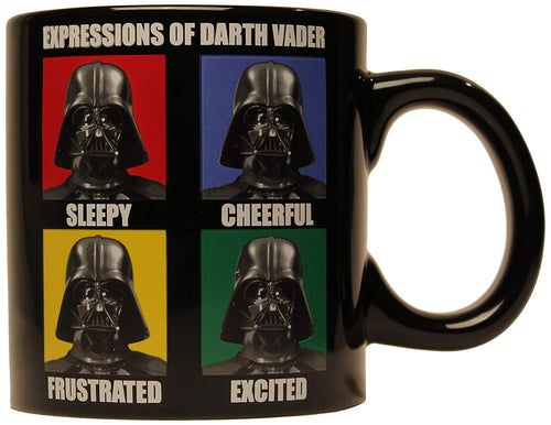 Star Wars Darth Vader Expressions 14 oz. Ceramic Mug