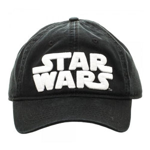 Star Wars Logo Black Adjustable Hat