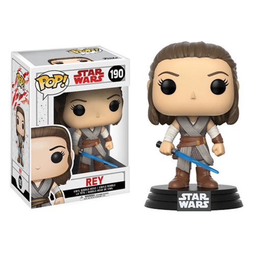 Star Wars The Last Jedi Rey Pop! Vinyl Bobble Head #190