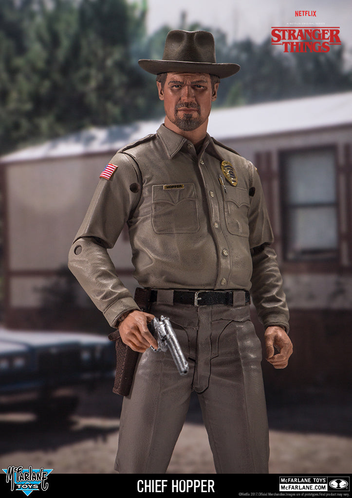 Stranger Things Chief Hopper 7 inch Action Figure