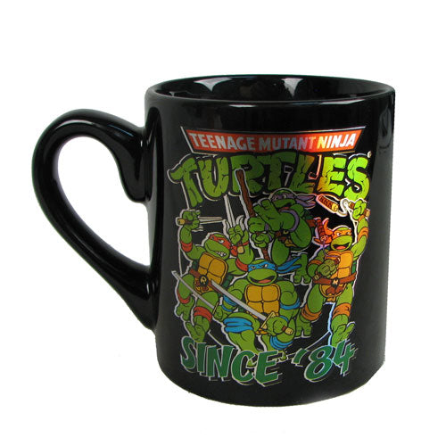 Teenage Mutant Ninja Turtles Group Shot Since 84 14 oz. Ceramic Laser Print Mug