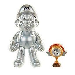 World of Nintendo 4 inch Metal Mario with Trophy  Figure