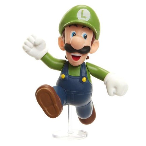 World of Nintendo Super Mario 2.5 inch Luigi  (running)